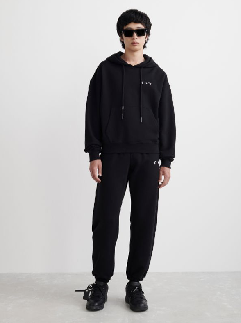 Front of men's Basic Tee in black.